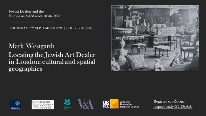 Locating the Jewish Art Dealer in London: cultural and spatial geographies
